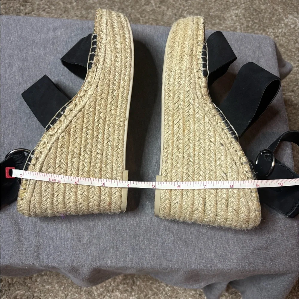 Dolce Vita Shae Platform Espadrille Sandals Size 8 Beach Boho Neutral Date